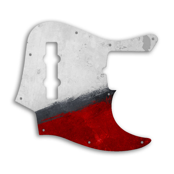 Fender American Ultra Jazz Bass 4 String Custom Pickguard Scratchplate PAINT Design