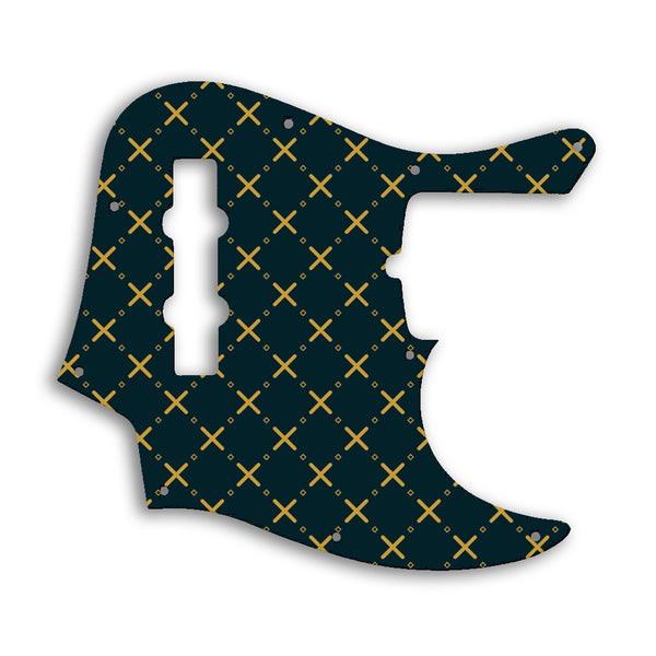 Fender American Ultra Jazz Bass 4 String Custom Pickguard Scratchplate Pattern Design