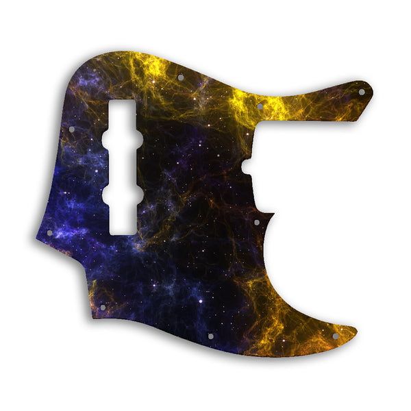 Fender American Ultra Jazz Bass 4 String Custom Pickguard Scratchplate SPACE Design