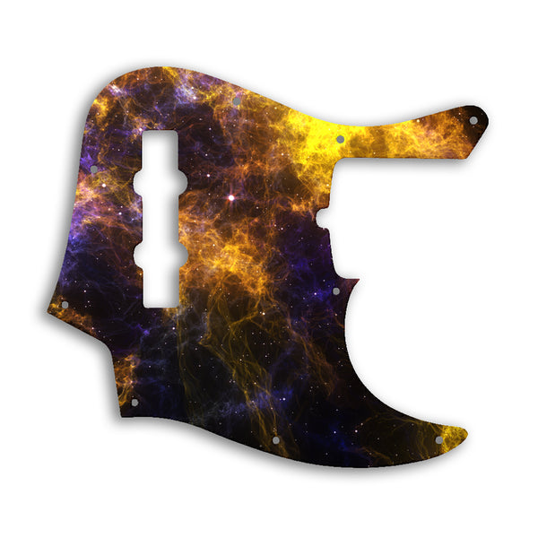 Fender American Ultra Jazz Bass 4 String Custom Pickguard Scratchplate SPACE Design