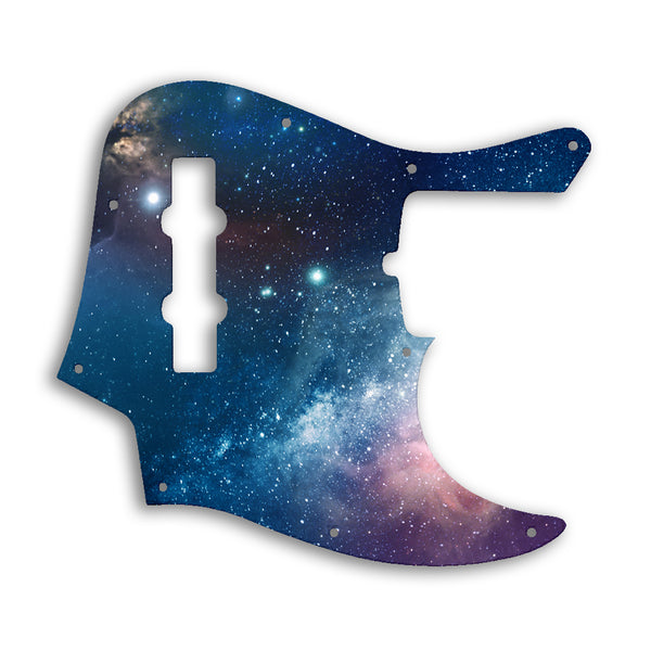 Fender American Ultra Jazz Bass 4 String Custom Pickguard Scratchplate SPACE Design