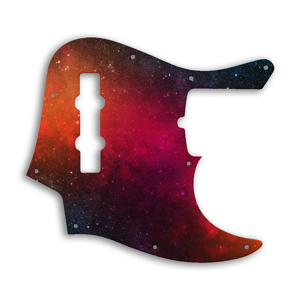 Fender American Ultra Jazz Bass 4 String Custom Pickguard Scratchplate SPACE Design