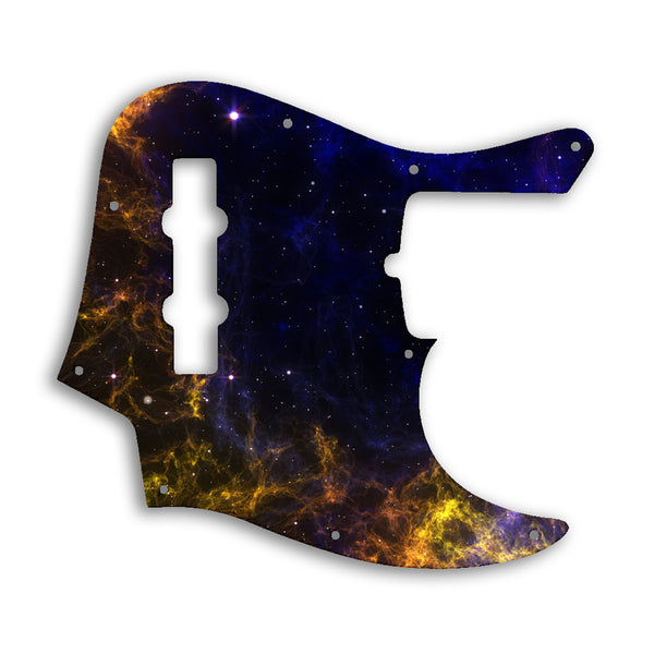 Fender American Ultra Jazz Bass 4 String Custom Pickguard Scratchplate SPACE Design