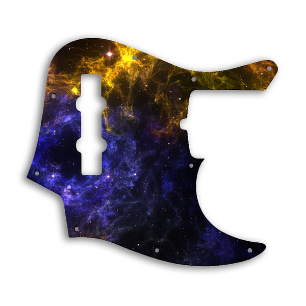 Fender American Ultra Jazz Bass 4 String Custom Pickguard Scratchplate SPACE Design