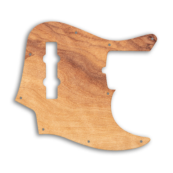 Fender American Ultra Jazz Bass 4 String Custom Pickguard Scratchplate Wood Design