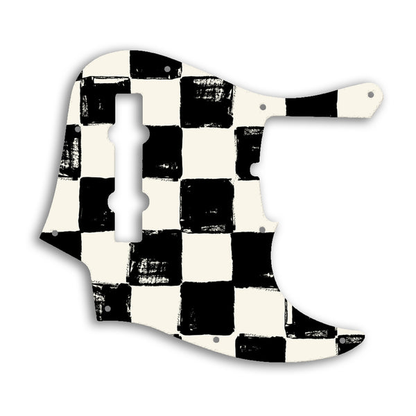 Fender American Ultra Jazz Bass V 5 String Custom Pickguard Scratchplate CHESS Design