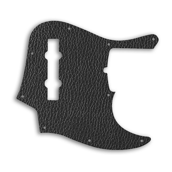 Fender American Ultra Jazz Bass V 5 String Custom Pickguard Scratchplate Leather Design