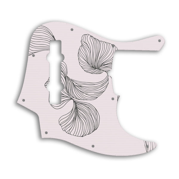 Fender American Ultra Jazz Bass V 5 String Custom Pickguard Scratchplate Line Design