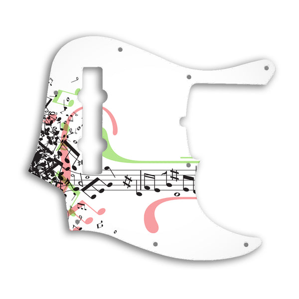 Fender American Ultra Jazz Bass V 5 String Custom Pickguard Scratchplate Music Design