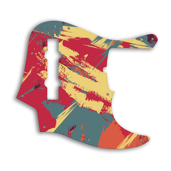 Fender American Ultra Jazz Bass V 5 String Custom Pickguard Scratchplate PAINT Design