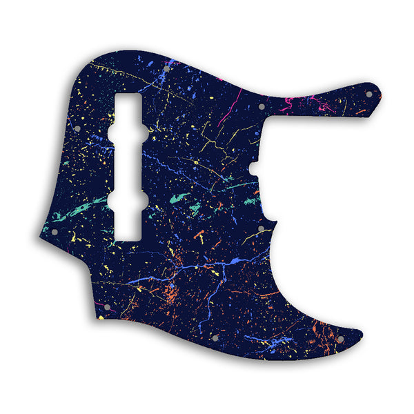 Fender American Ultra Jazz Bass V 5 String Custom Pickguard Scratchplate PAINT Design