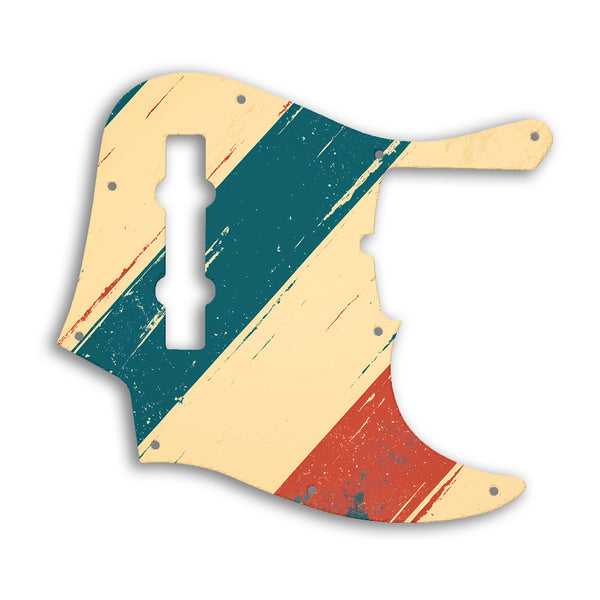 Fender American Ultra Jazz Bass V 5 String Custom Pickguard Scratchplate RETRO Design