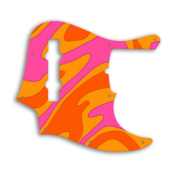 Fender American Ultra Jazz Bass V 5 String Custom Pickguard Scratchplate RETRO Design