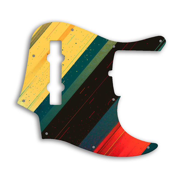 Fender American Ultra Jazz Bass V 5 String Custom Pickguard Scratchplate RETRO Design