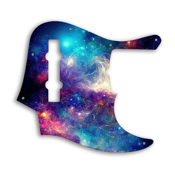 Fender American Ultra Jazz Bass V 5 String Custom Pickguard Scratchplate Space Design