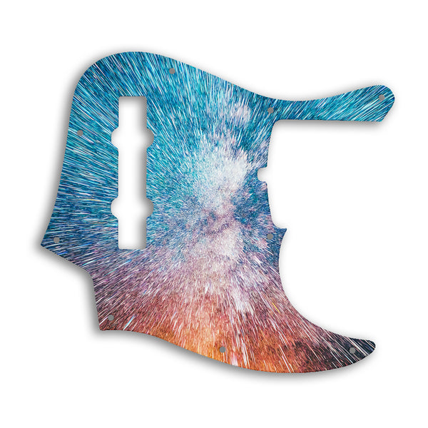 Fender American Ultra Jazz Bass V 5 String Custom Pickguard Scratchplate SPACE Design