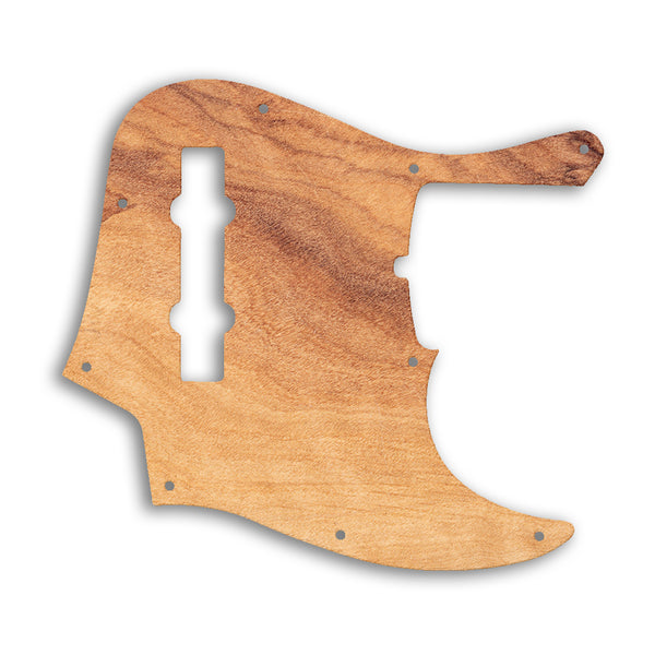 Fender American Ultra Jazz Bass V 5 String Custom Pickguard Scratchplate Wood Design