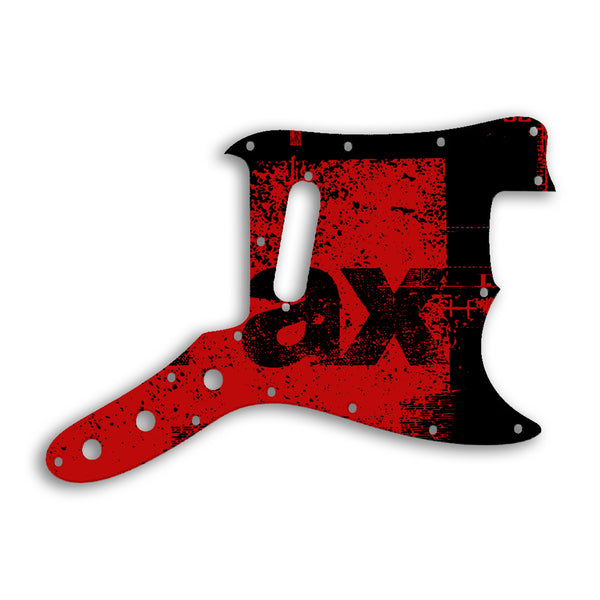 Fender Bronco Custom Pickguard Scratchplate ABSTRACT Design