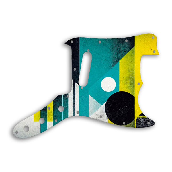 Fender Bronco Custom Pickguard Scratchplate ABSTRACT Design