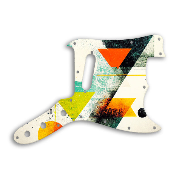 Fender Bronco Custom Pickguard Scratchplate ABSTRACT Design