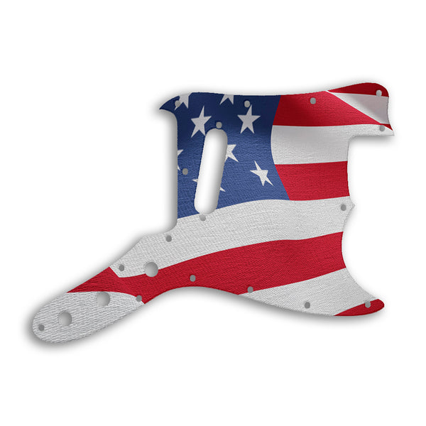 Fender Bronco Custom Pickguard Scratchplate Flag Design