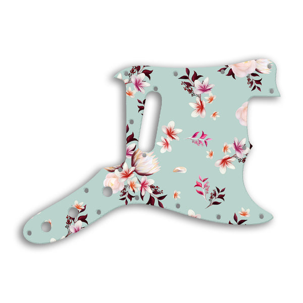 Fender Bronco Custom Pickguard Scratchplate FLOWERS Design