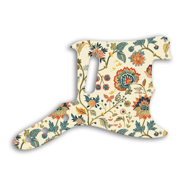 Fender Bronco Custom Pickguard Scratchplate INDIAN_FLORAL Design