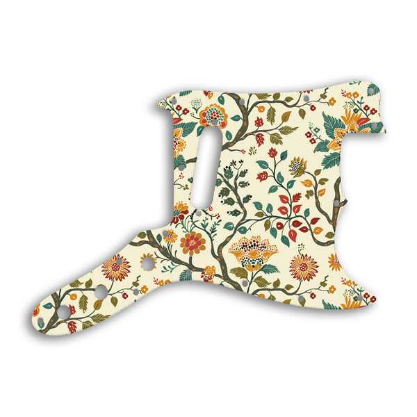 Fender Bronco Custom Pickguard Scratchplate INDIAN_FLORAL Design