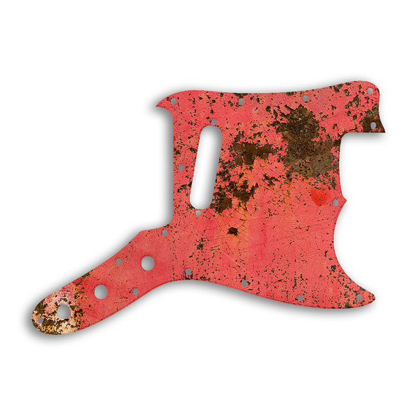 Fender Bronco Custom Pickguard Scratchplate Rust Design