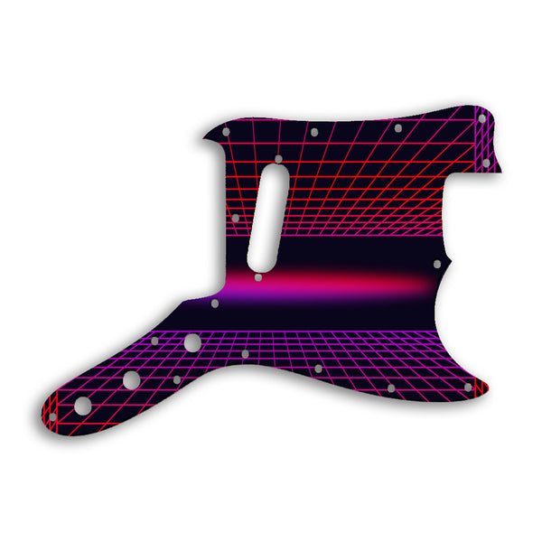 Fender Bronco Custom Pickguard Scratchplate TRON Design