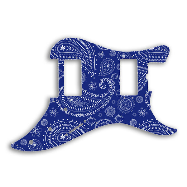 Fender Bullet 2 Humbuckers Custom Pickguard Scratchplate Paisley Design