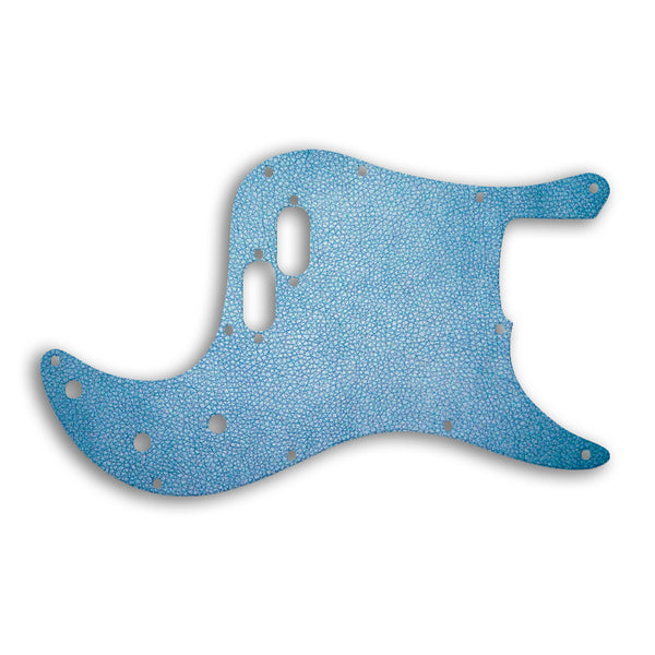 Fender Bullet Bass Custom Pickguard Scratchplate LEATHER Design