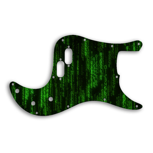 Fender Bullet Bass Custom Pickguard Scratchplate MATRIX Design