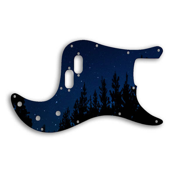 Fender Bullet Bass Custom Pickguard Scratchplate NIGHT Design