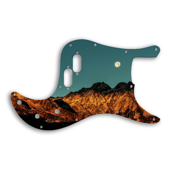 Fender Bullet Bass Custom Pickguard Scratchplate NIGHT Design