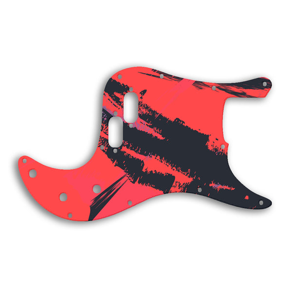 Fender Bullet Bass Custom Pickguard Scratchplate PAINT Design