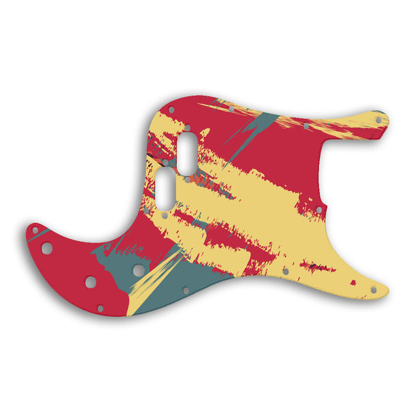 Fender Bullet Bass Custom Pickguard Scratchplate PAINT Design