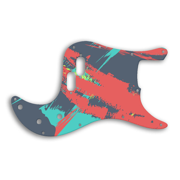 Fender Bullet Bass Custom Pickguard Scratchplate PAINT Design