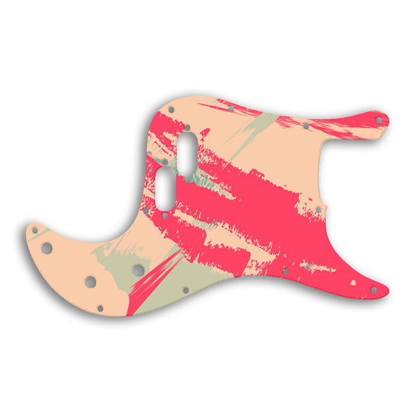 Fender Bullet Bass Custom Pickguard Scratchplate PAINT Design