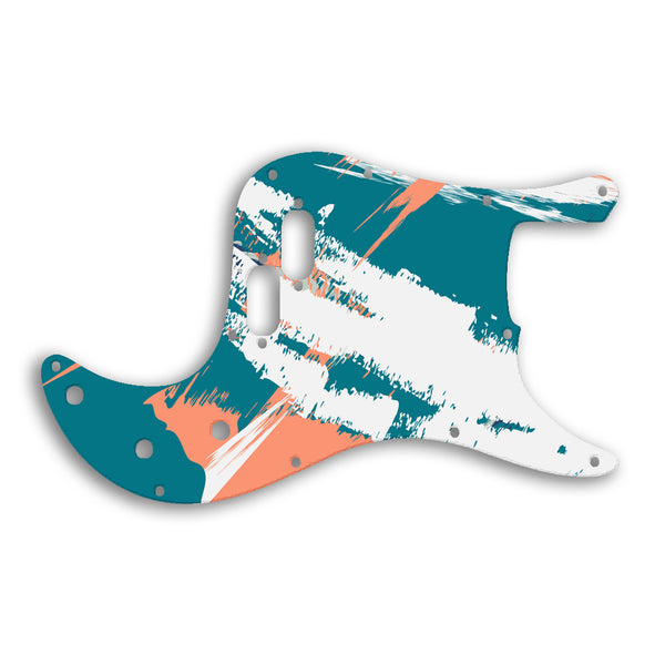 Fender Bullet Bass Custom Pickguard Scratchplate PAINT Design