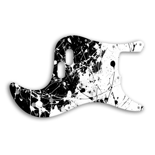 Fender Bullet Bass Custom Pickguard Scratchplate PAINT Design