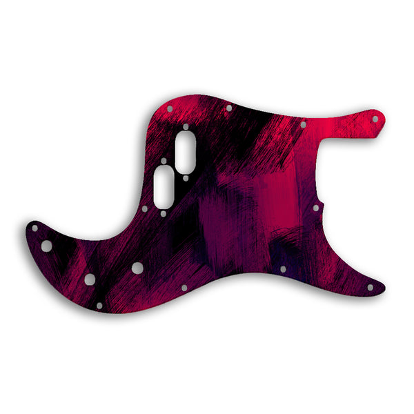 Fender Bullet Bass Custom Pickguard Scratchplate PAINT Design