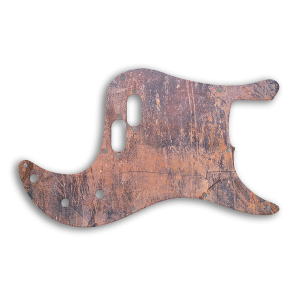 Fender Bullet Bass Custom Pickguard Scratchplate Rust Design