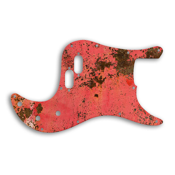 Fender Bullet Bass Custom Pickguard Scratchplate Rust Design