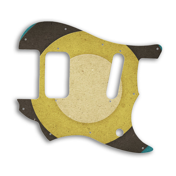 Fender Duo-Sonic Offset HS Custom Designed for Kurt Cobain Mustang Mod Custom Pickguard Scratchplate RETRO Design