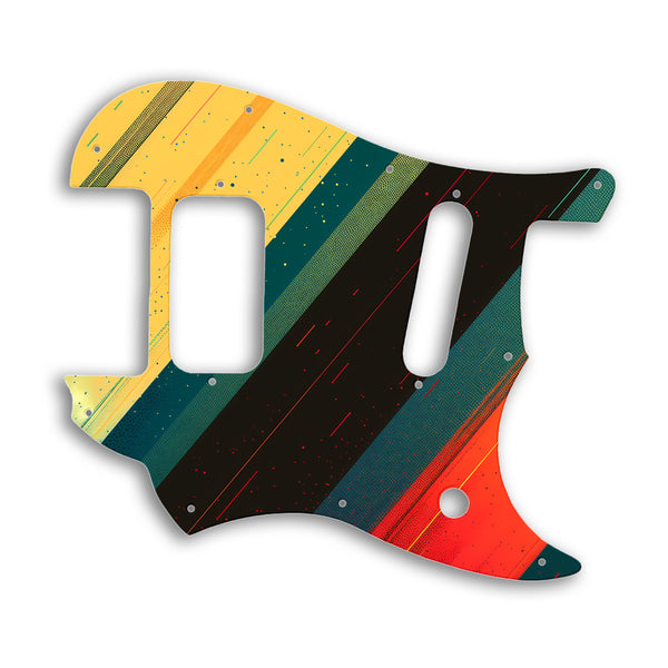 Fender Duo-Sonic Offset HS Custom Designed for Kurt Cobain Mustang Mod Custom Pickguard Scratchplate RETRO Design