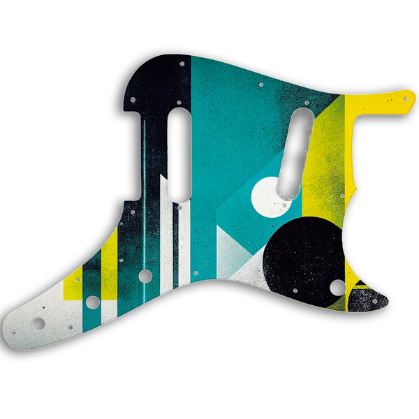 Fender Duosonic Original Custom Pickguard Scratchplate ABSTRACT Design