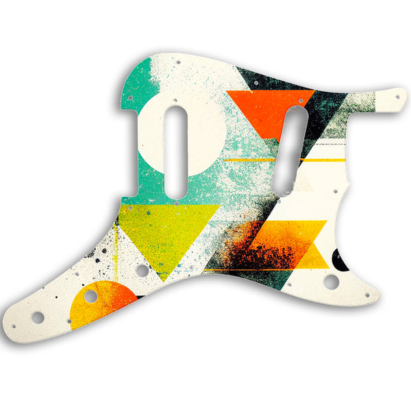 Fender Duosonic Original Custom Pickguard Scratchplate ABSTRACT Design