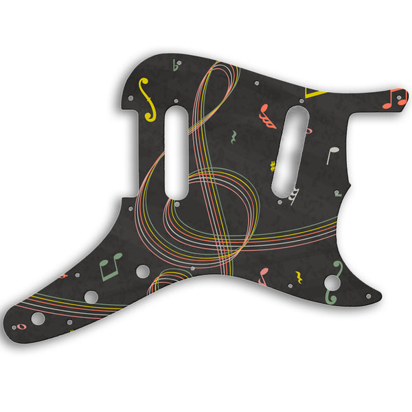 Fender Duosonic Original Custom Pickguard Scratchplate Music Design