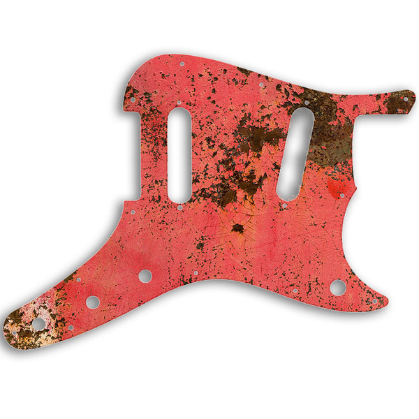 Fender Duosonic Original Custom Pickguard Scratchplate Rust Design